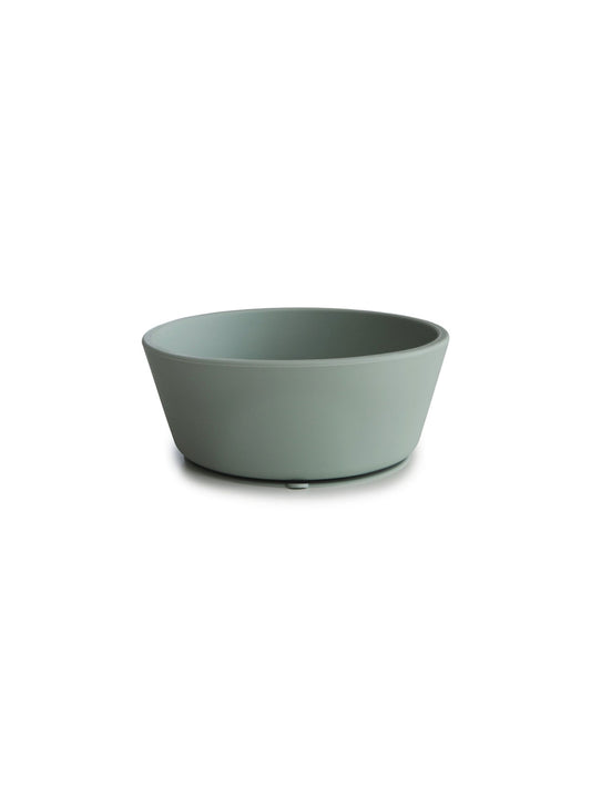 BOL SILICONA CON VENTOSA CAMBRIDGE BLUE Mushie KIDSME