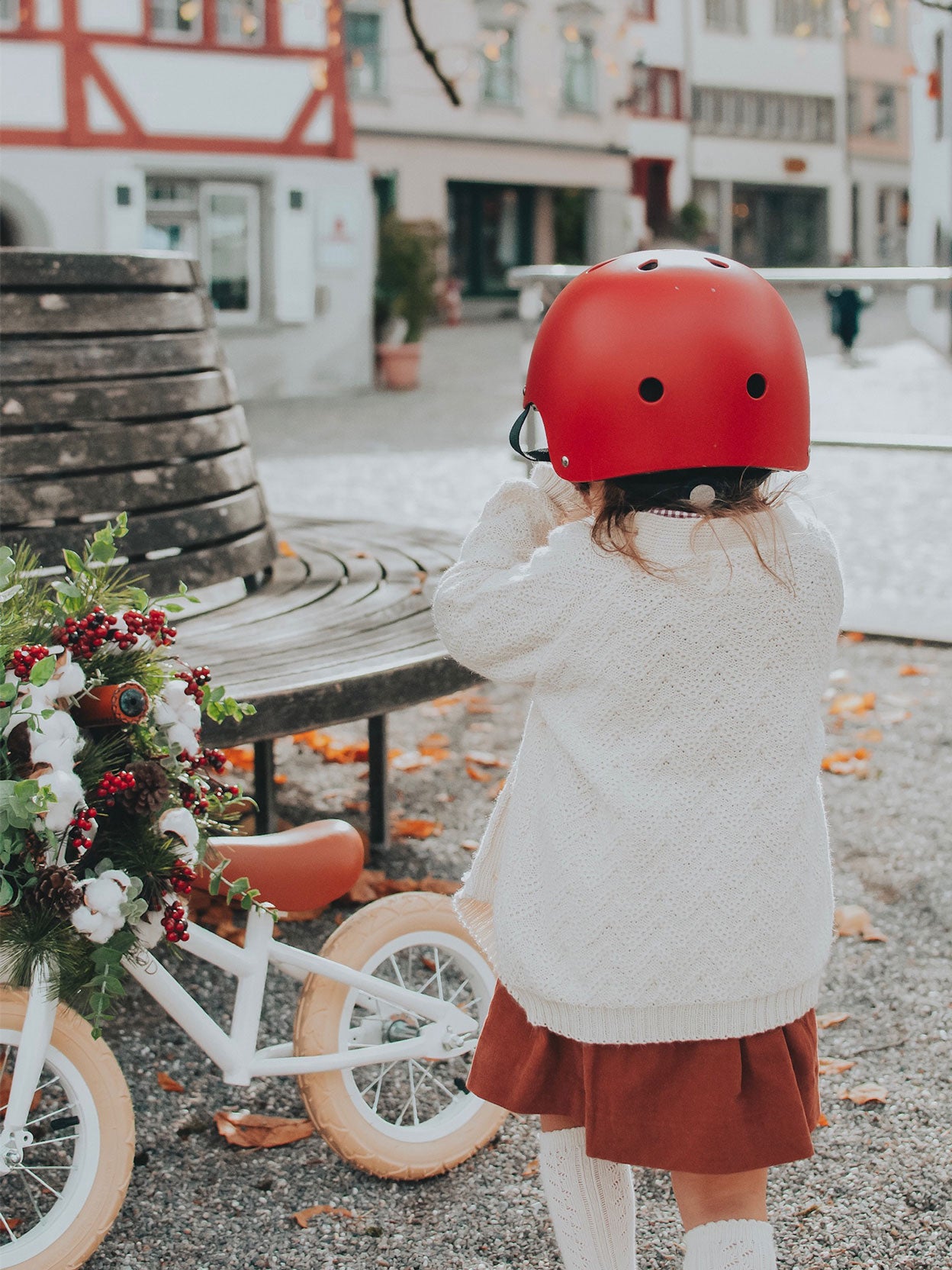 CASCO ROJO Banwood KIDSME