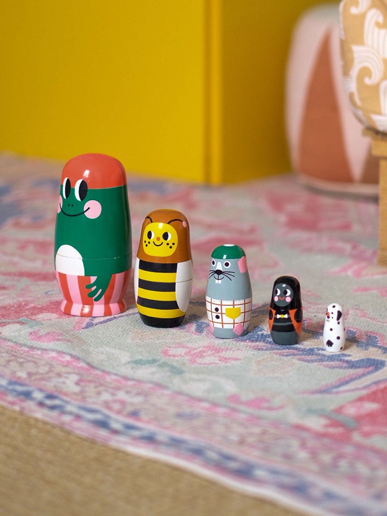 MATRIOSKA MADERA PADDY & PALS Petit Monkey KIDSME