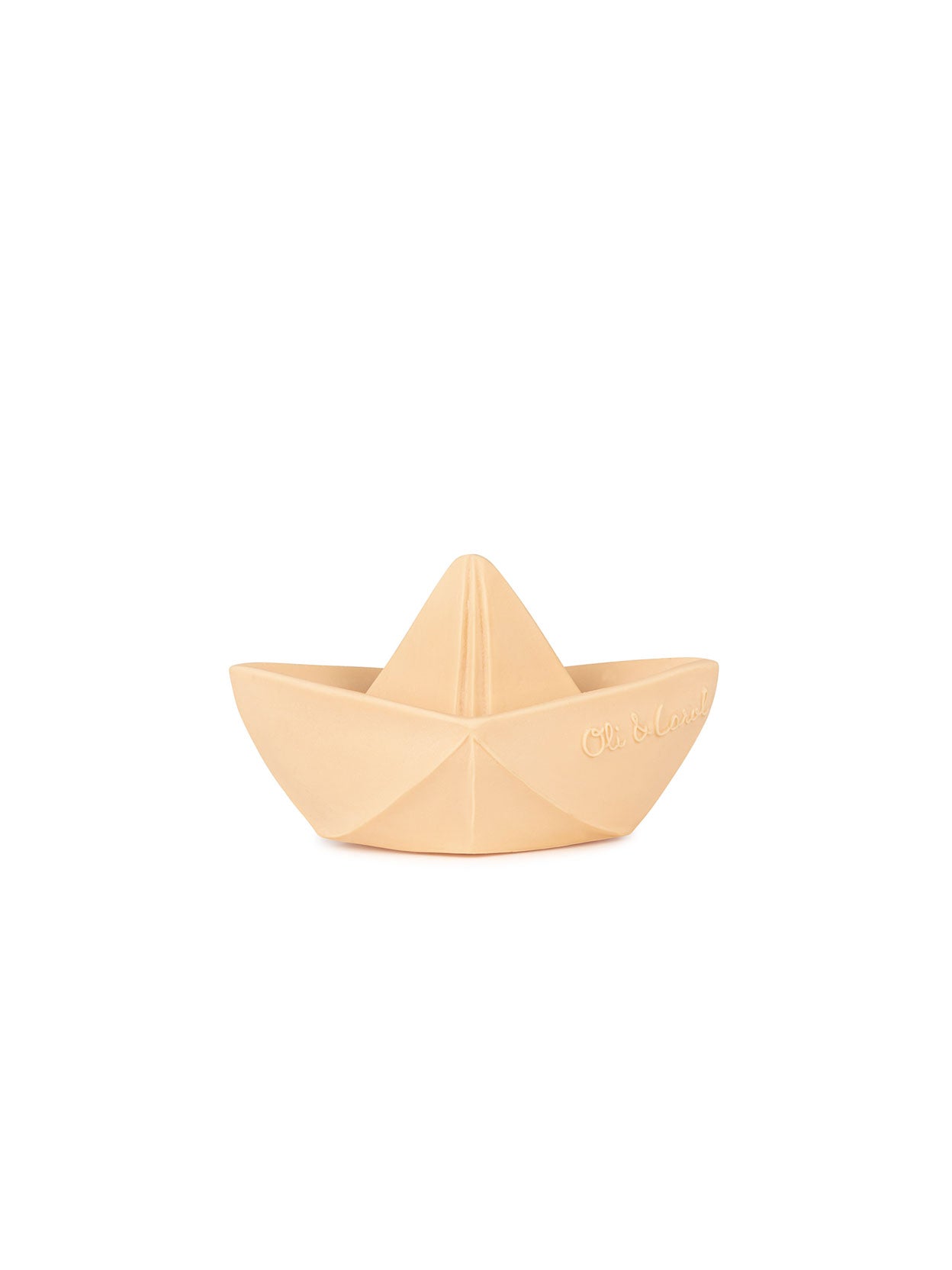 MORDEDOR JUGUETE BAÑO BARCO ORIGAMI NUDE Oli & Carol KIDSME