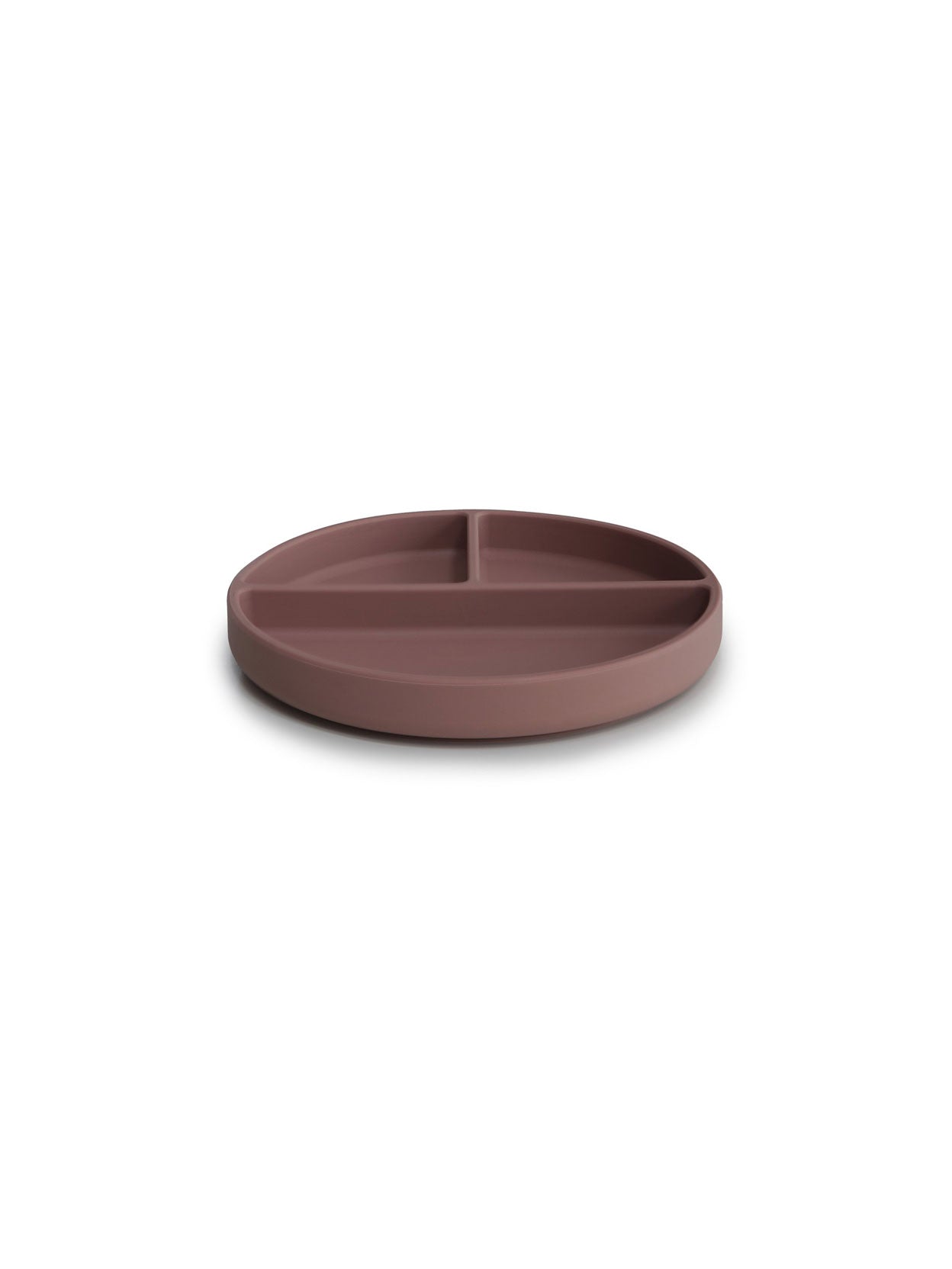 PLATO CON VENTOSA MAUVE Mushie KIDSME