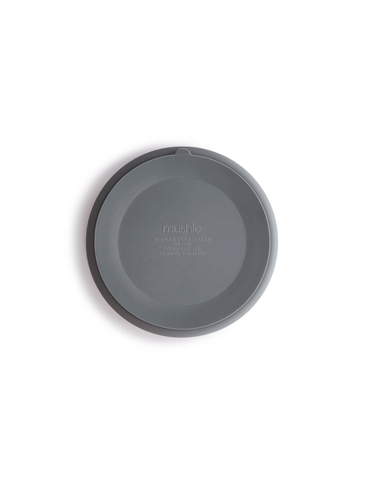 PLATO CON VENTOSA STONE Mushie KIDSME