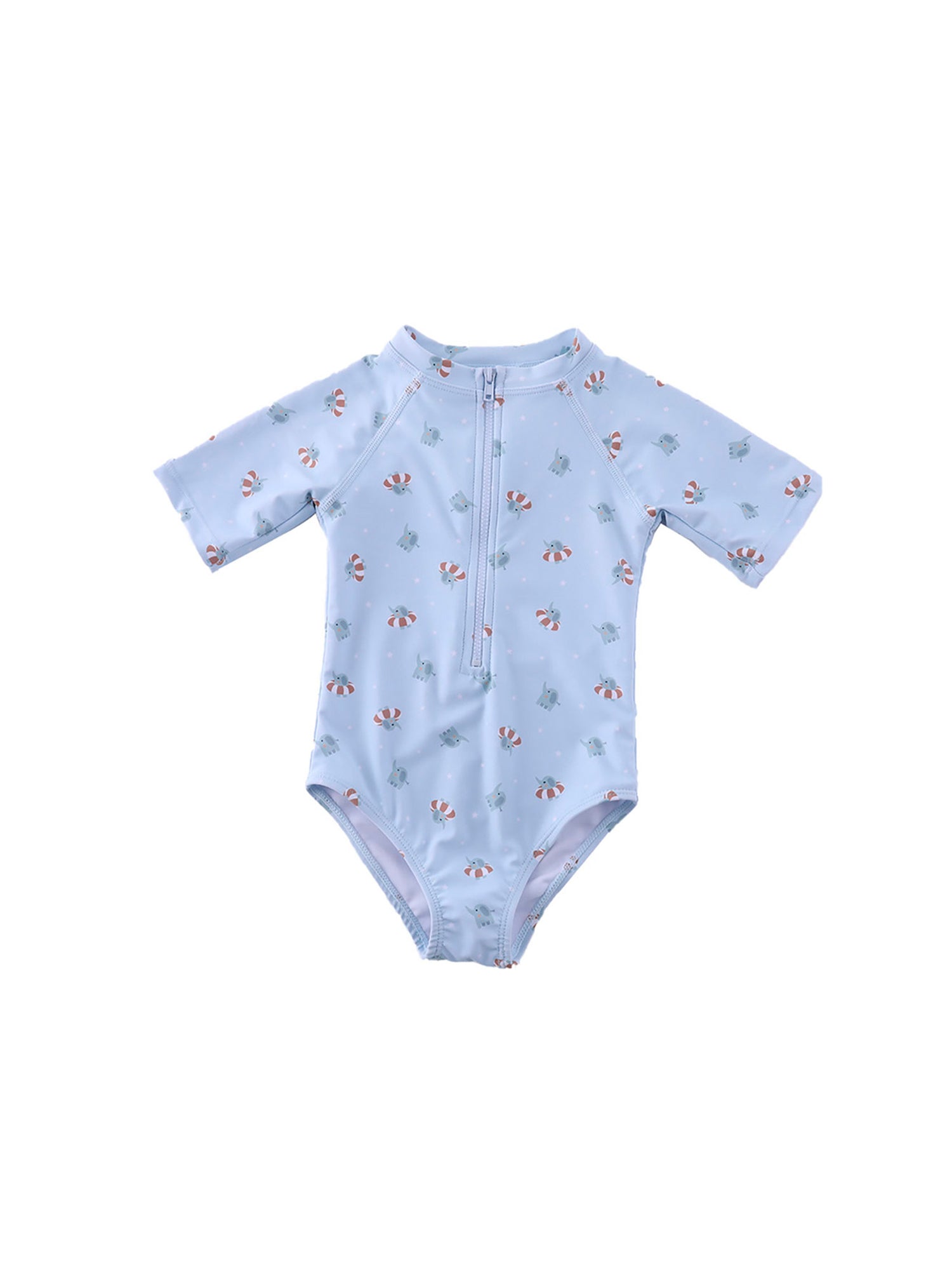 BAÑADOR CON CREMALLERA PROTECCIÓN BABY ELEPHANT Monneka KIDSME