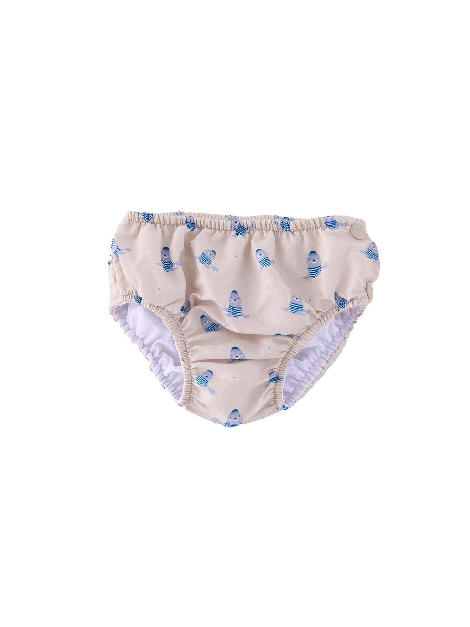 BAÑADOR PAÑAL PROTECCIÓN SOLAR SEAL Monneka KIDSME