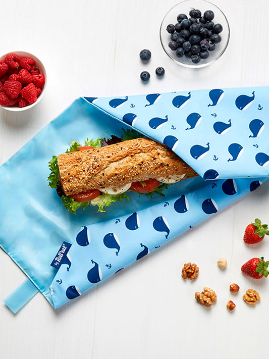 PORTA BOCADILLOS BOC'N'ROLL WHALES Boc'n'Roll KIDSME