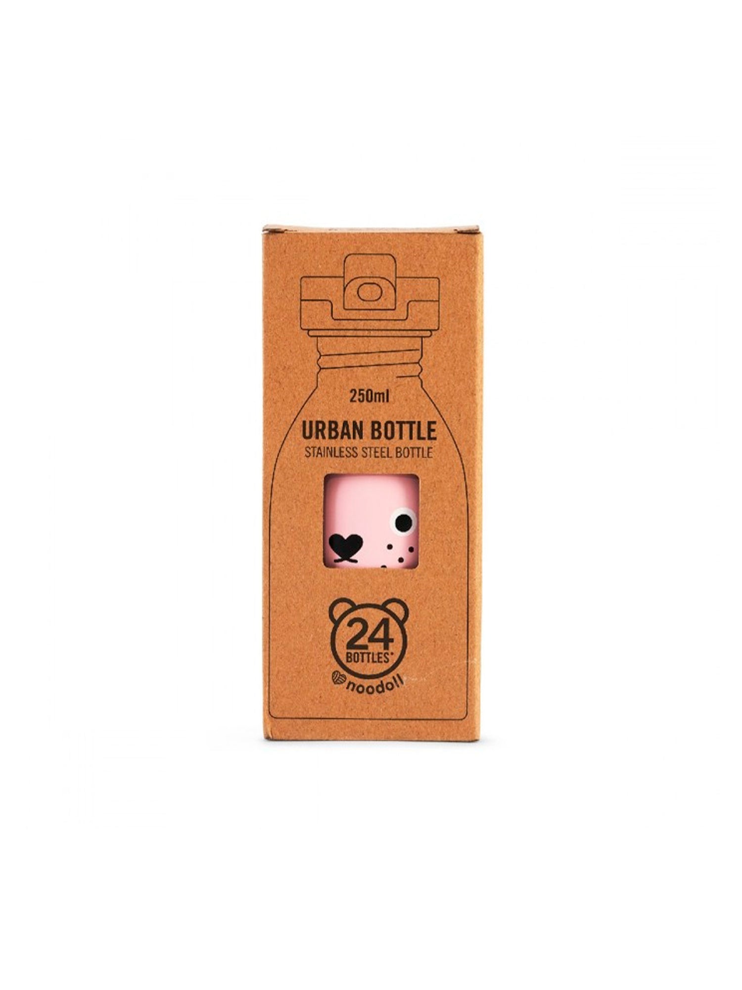 BOTELLA ACERO RICECARROT PINK 24Bottles KIDSME