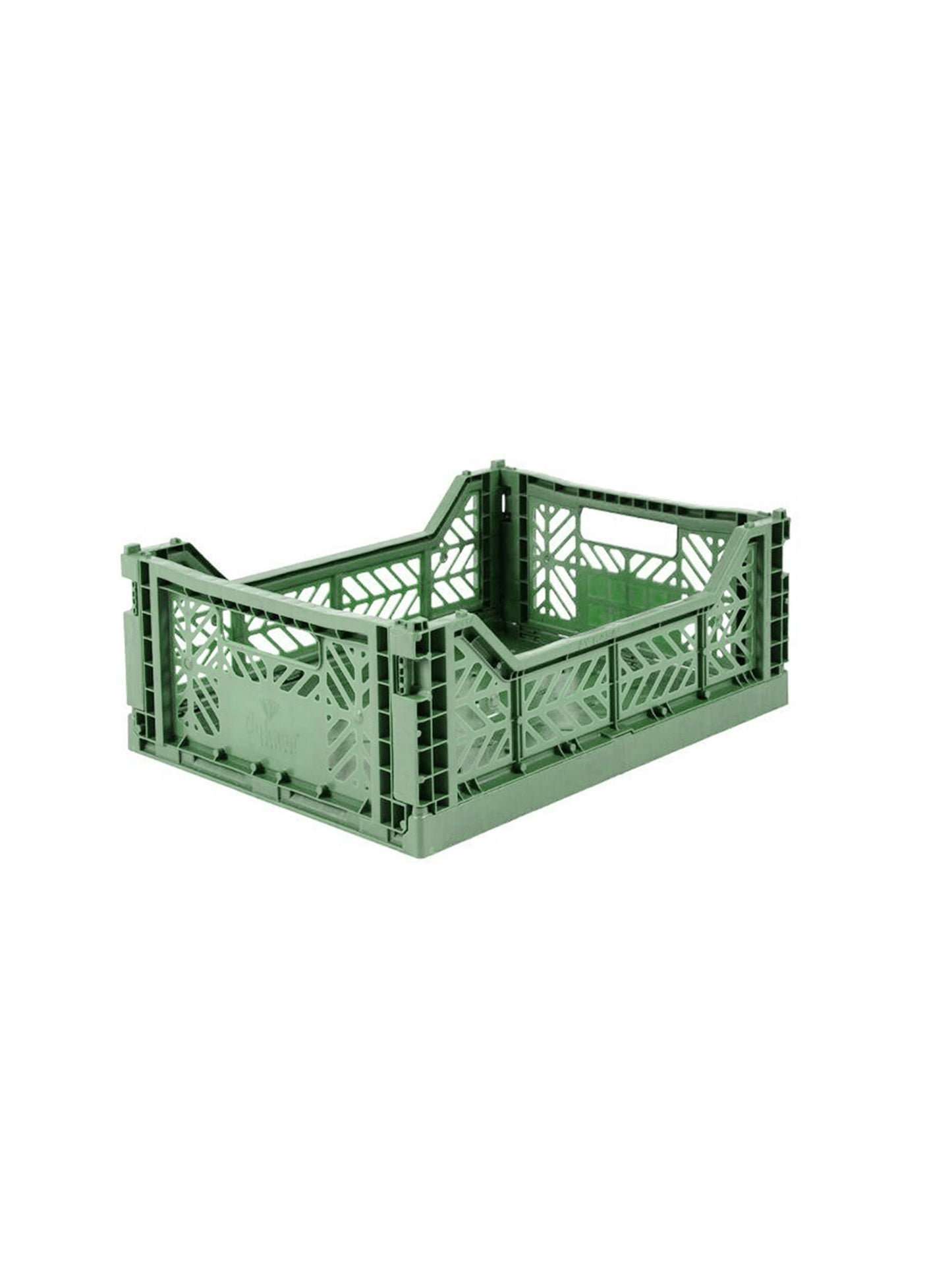 CAJA PLEGABLE MEDIANA VERDE ALMENDRA Aykasa KIDSME