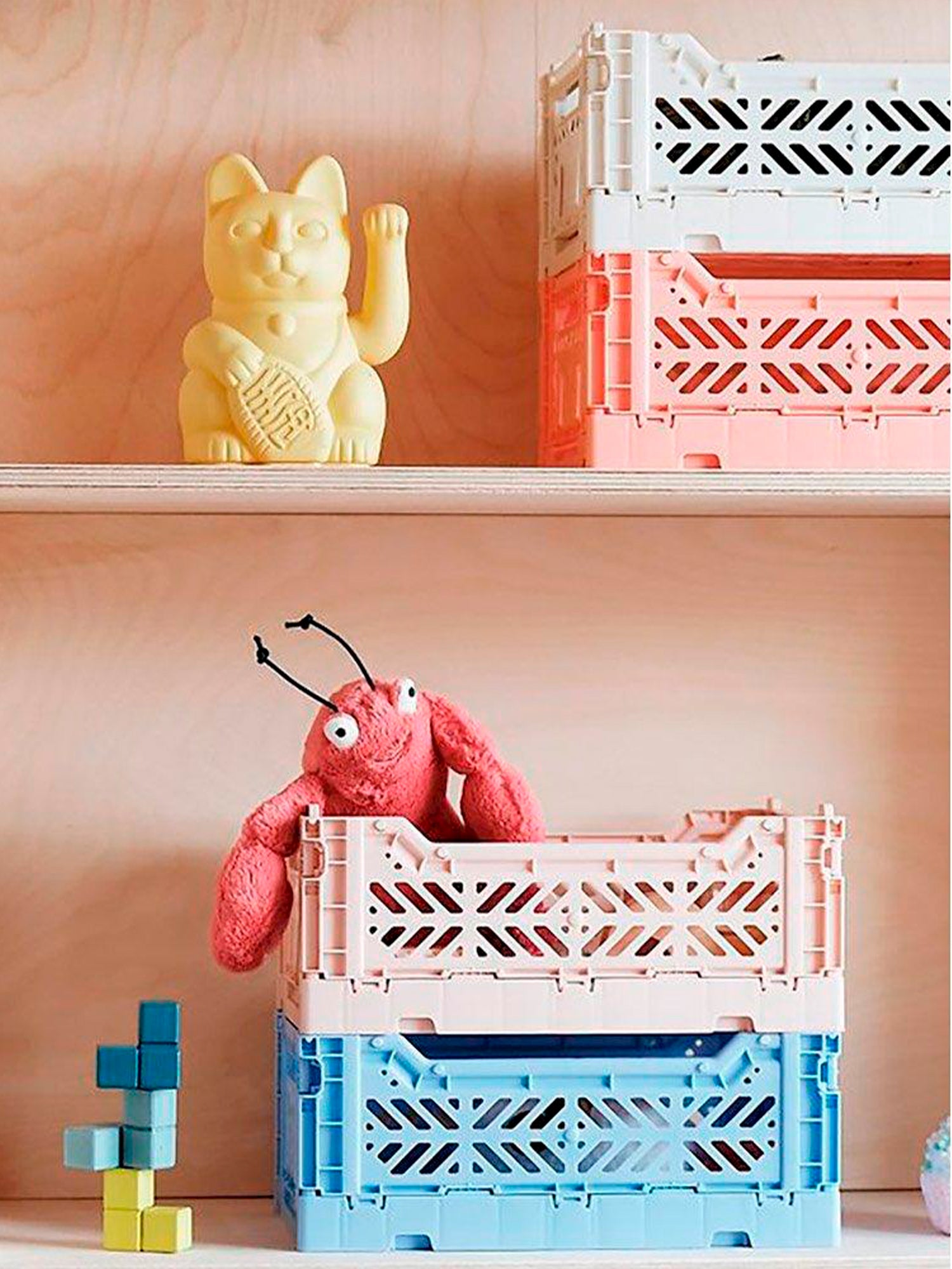 CAJA PLEGABLE MINI WHITE Aykasa KIDSME