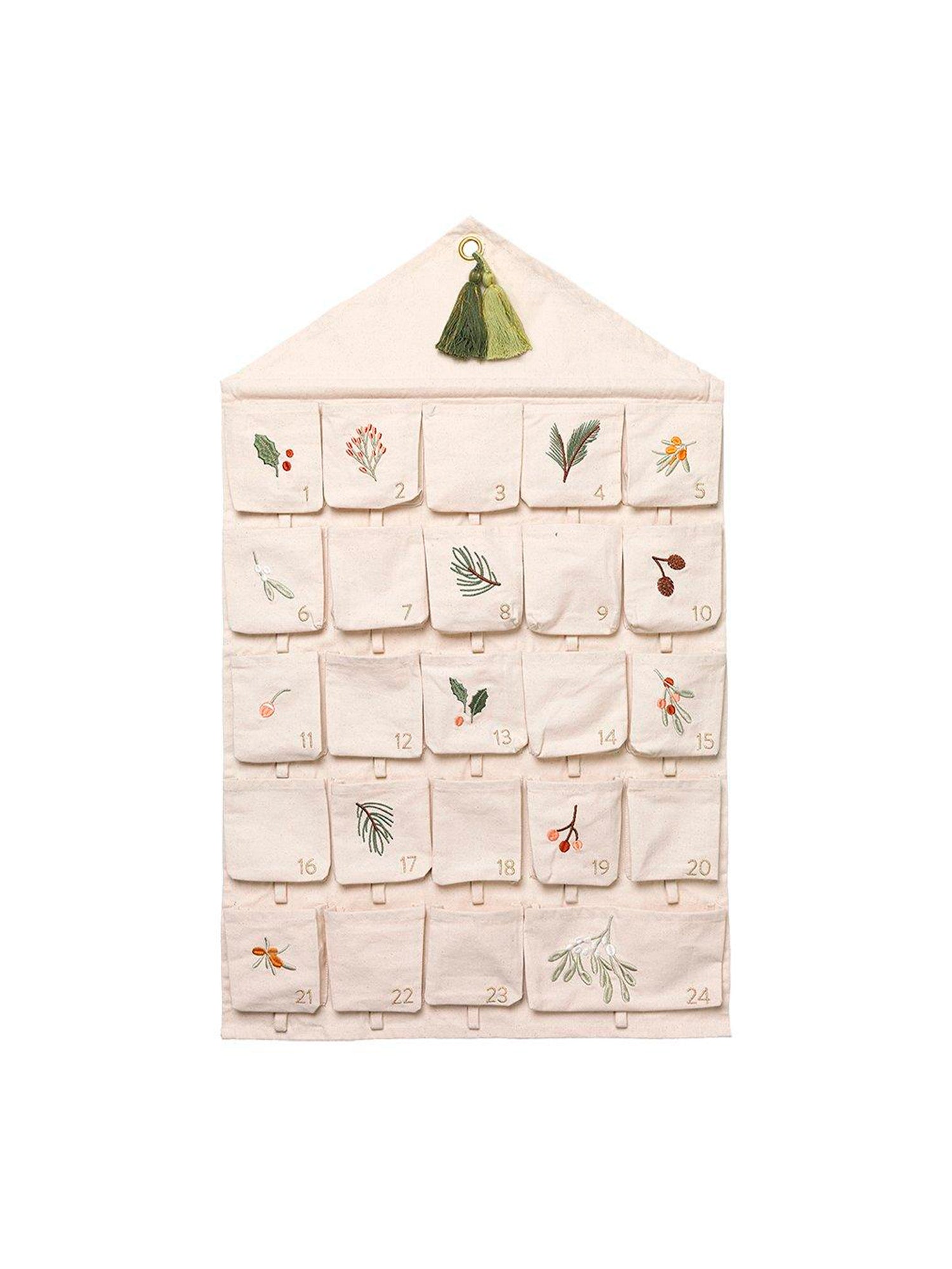 CALENDARIO ADVIENTO DE PARED YULE GREENS Fabelab KIDSME