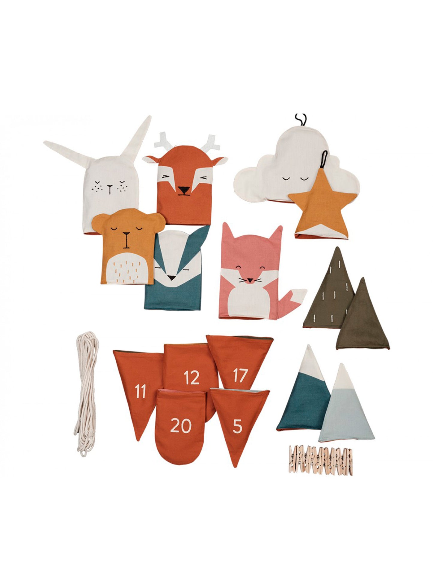 CALENDARIO ADVIENTO WOODLAND Fabelab KIDSME