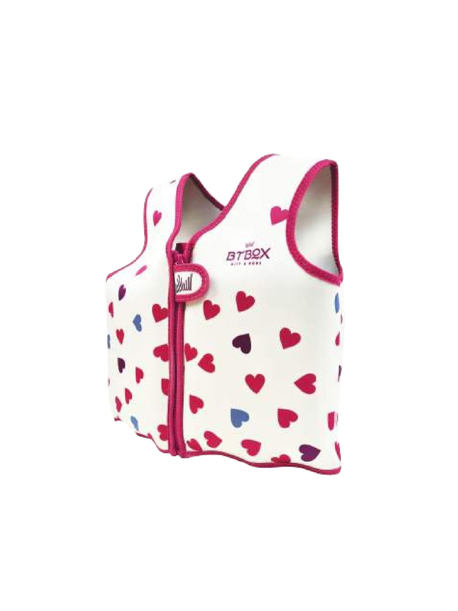 CHALECO FLOTADOR CORAZONES 1-2 AÑOS BTBOX KIDSME
