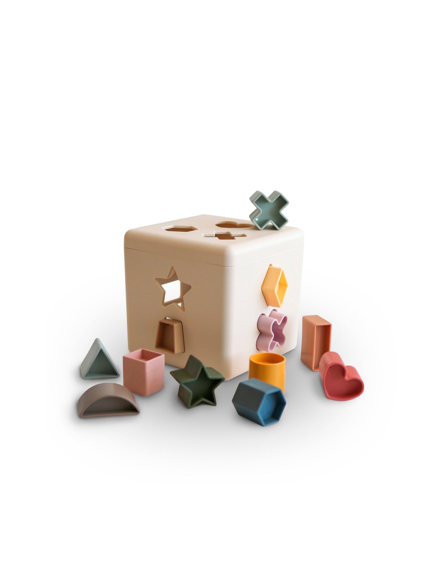 CUBO FORMAS ENCAJABLE Mushie KIDSME