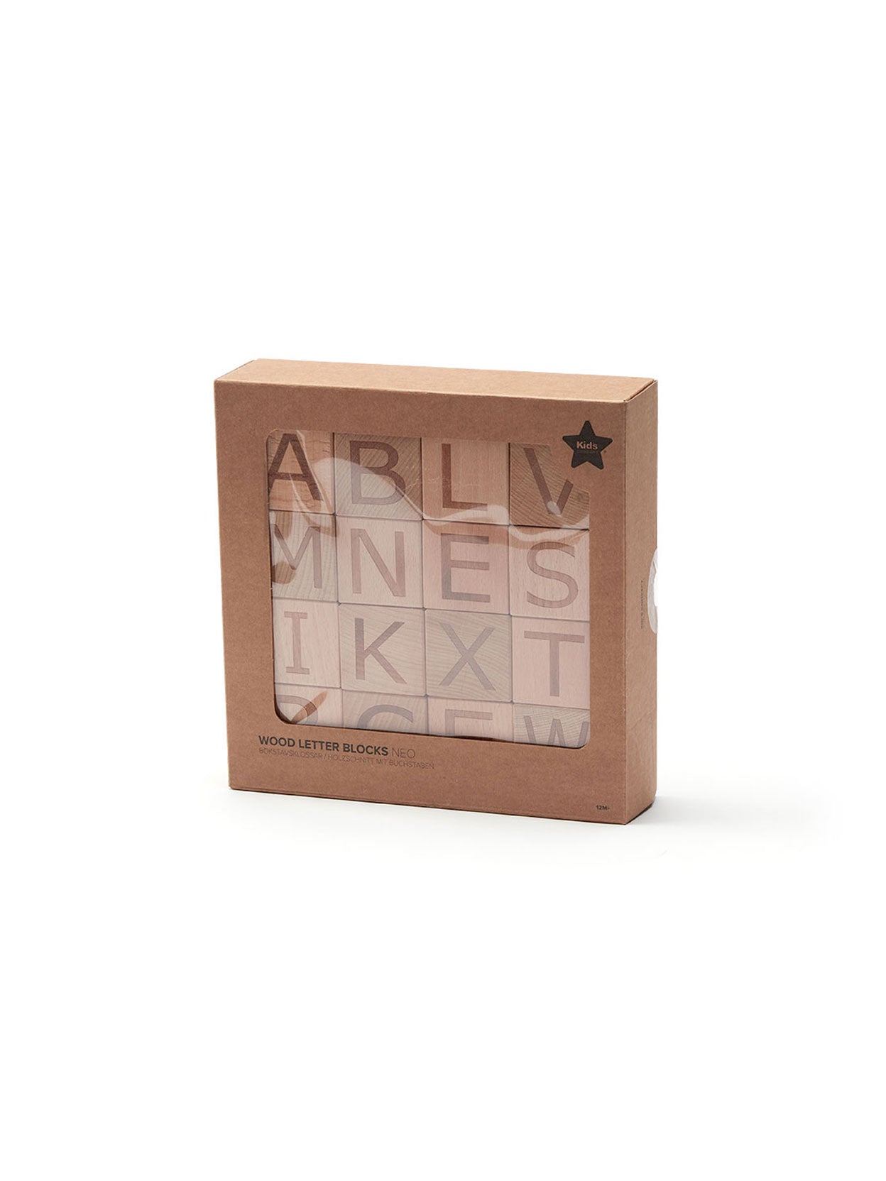 CUBOS LETRAS MADERA Kids Concept KIDSME