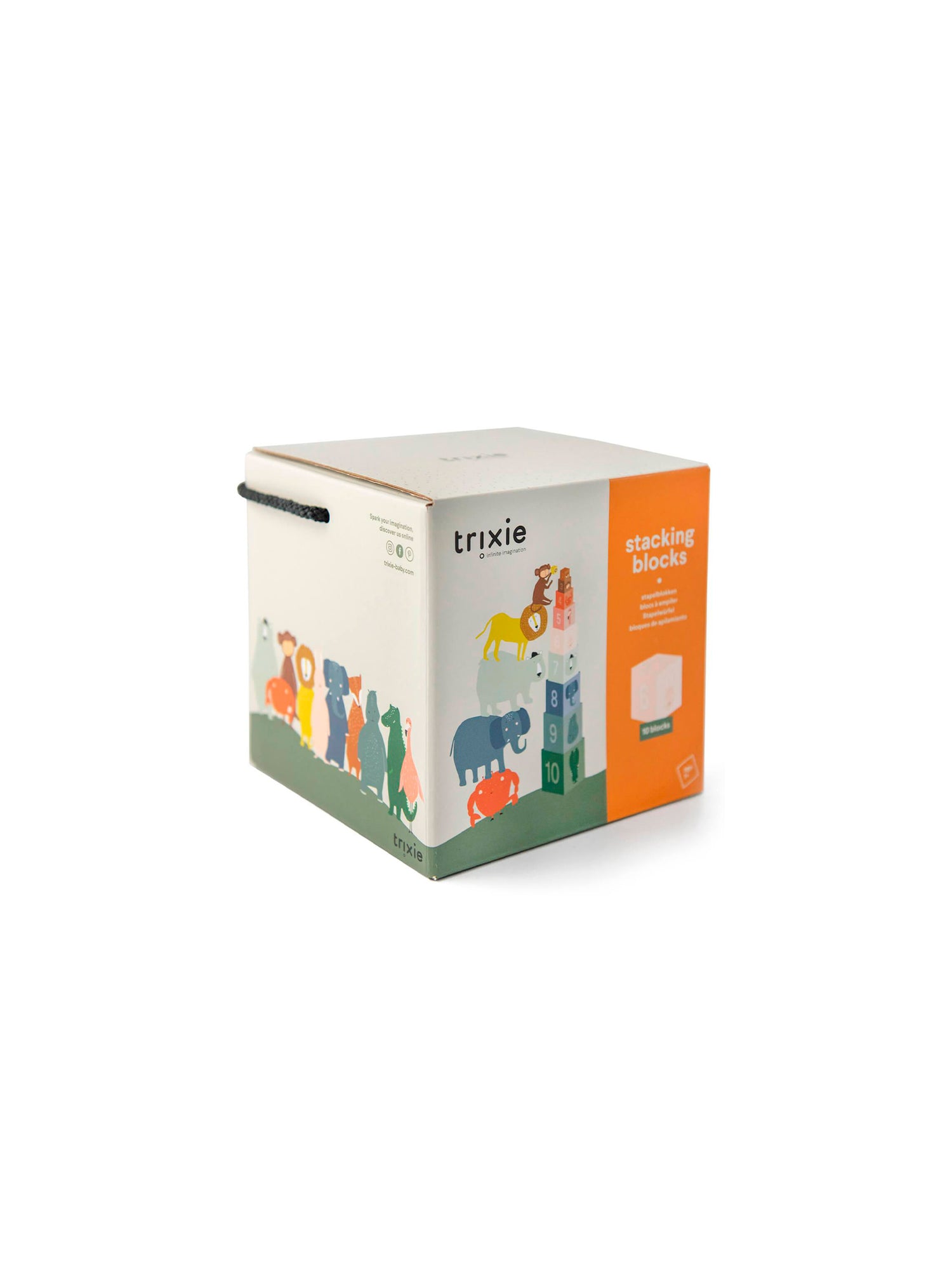 CUBOS APILABLES ANIMALES Trixie KIDSME