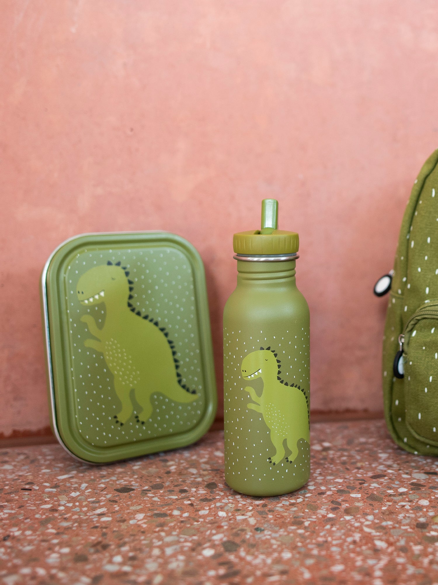 TUPPER ACERO INOX GRANDE DINO Trixie KIDSME