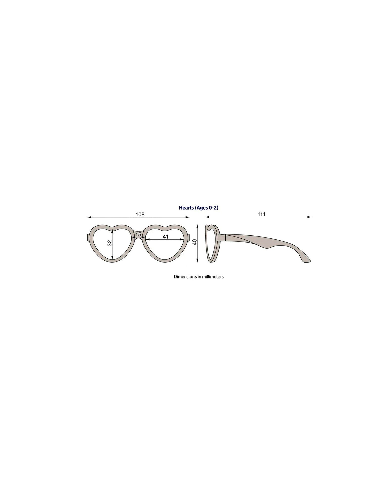 GAFAS DE SOL FLEXIBLES PINK 0 a 24 MESES Babiators KIDSME