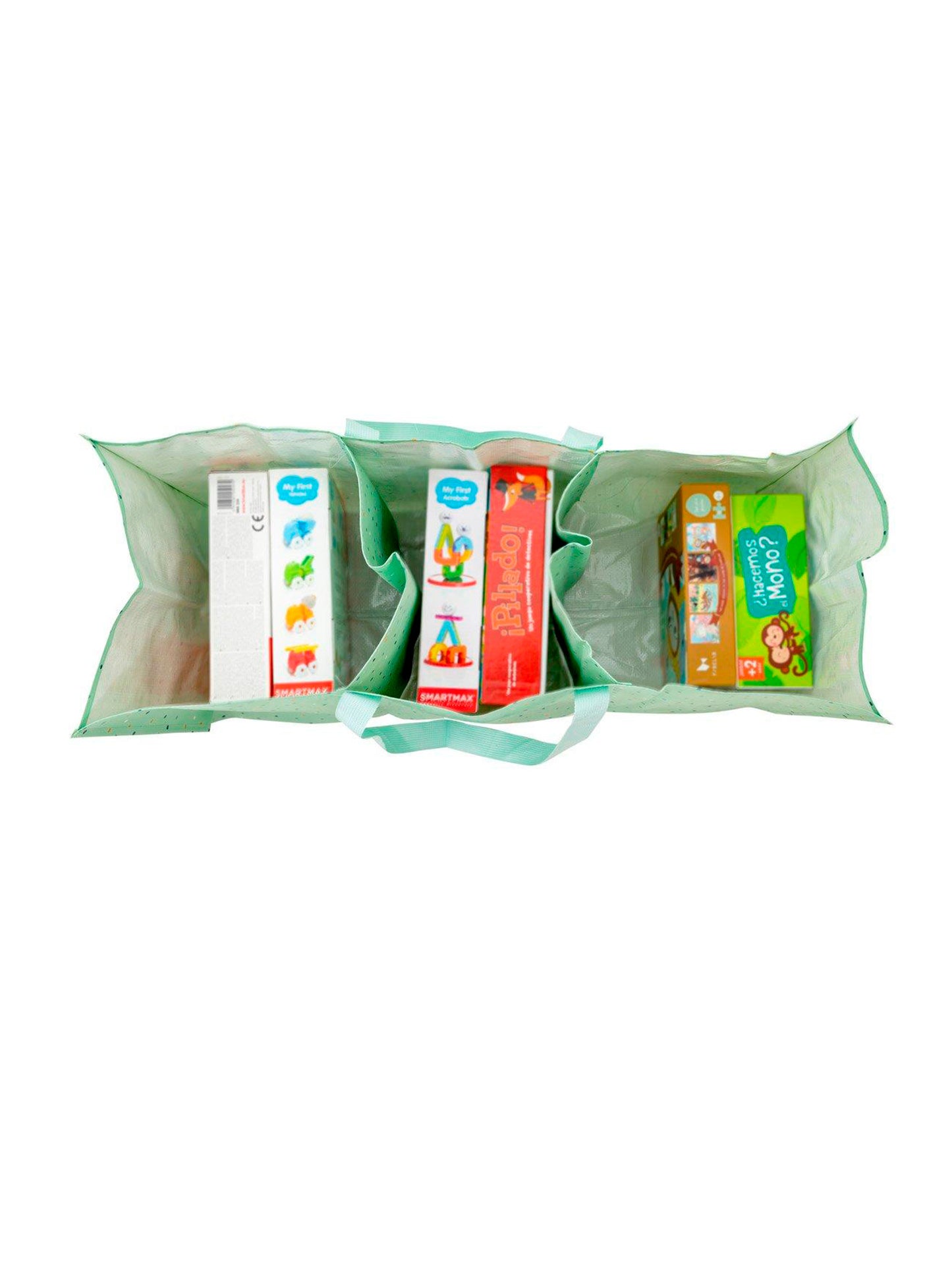 BOLSA GUARDA JUGUETES DOTS SAGE Tutete KIDSME