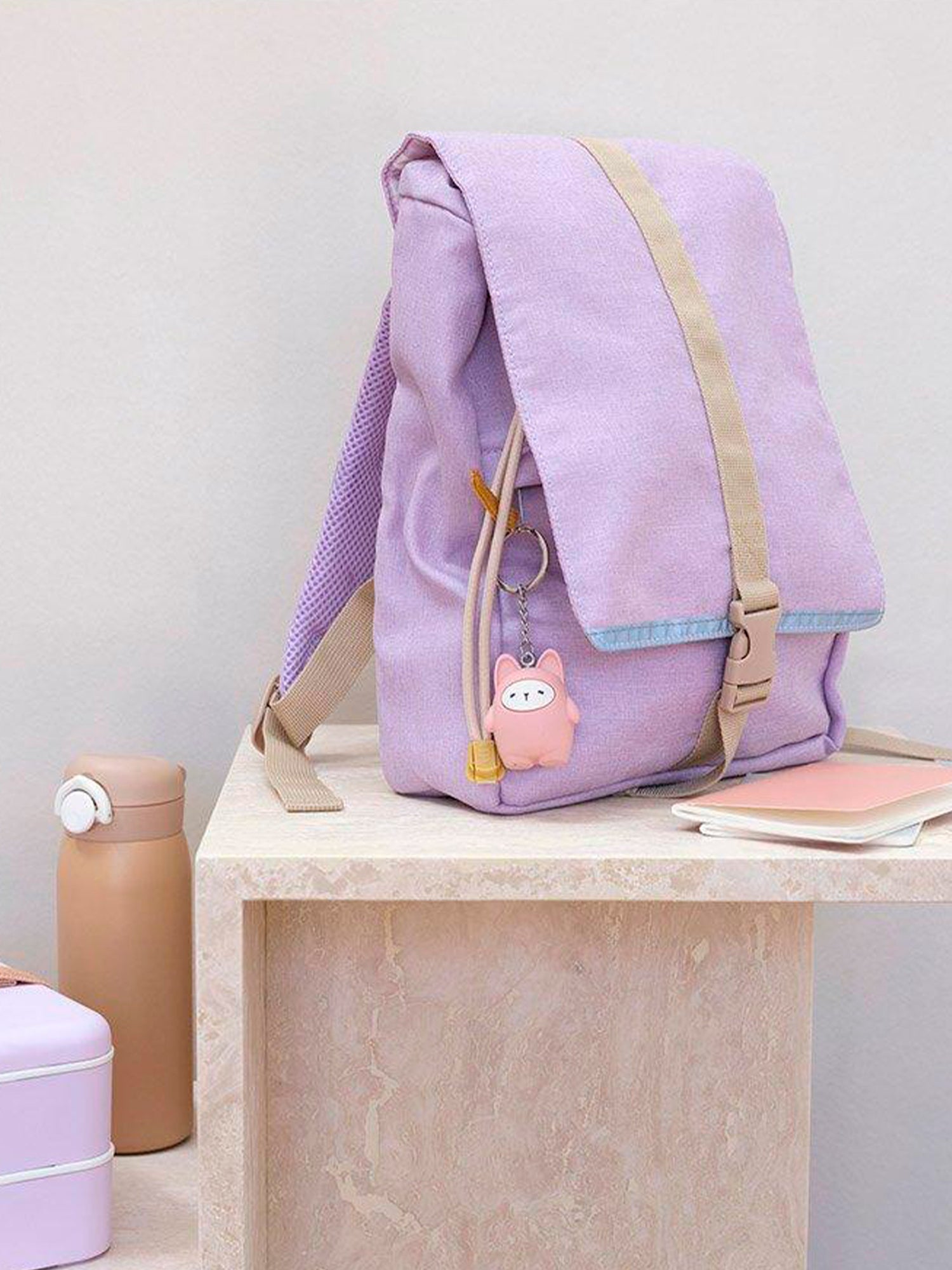 MOCHILA ECO LILAC Fabelab KIDSME