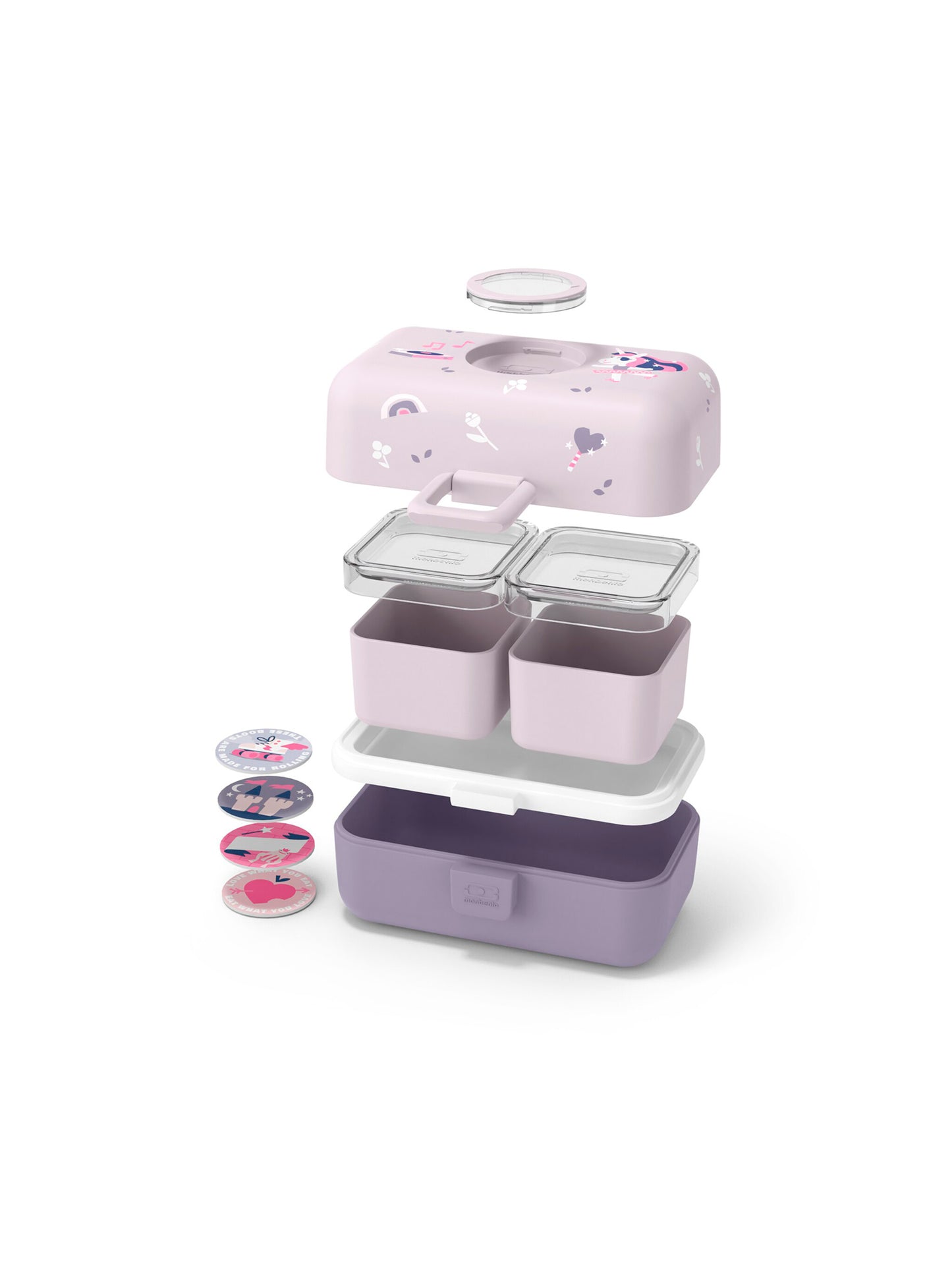 CAJA ALMUERZO TRESOR UNICORNIO Monbento KIDSME