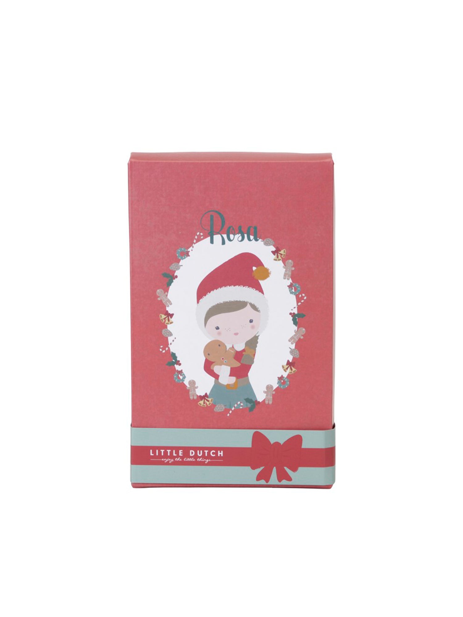 MUÑECA ROSA BLANDITA NAVIDAD Little dutch KIDSME