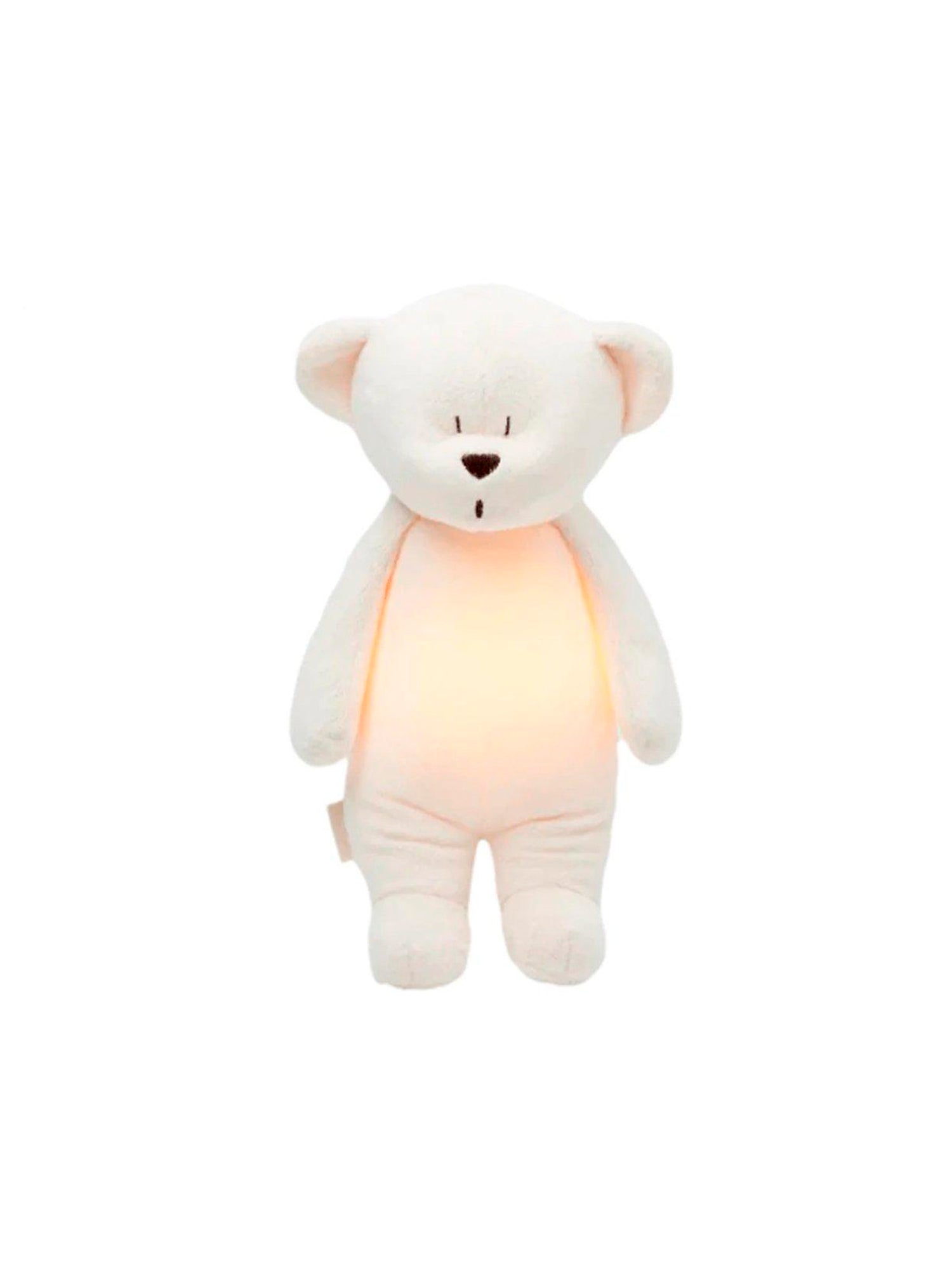 OSO DE PELUCHE LUZ Y SONIDO CREAM Moonie KIDSME