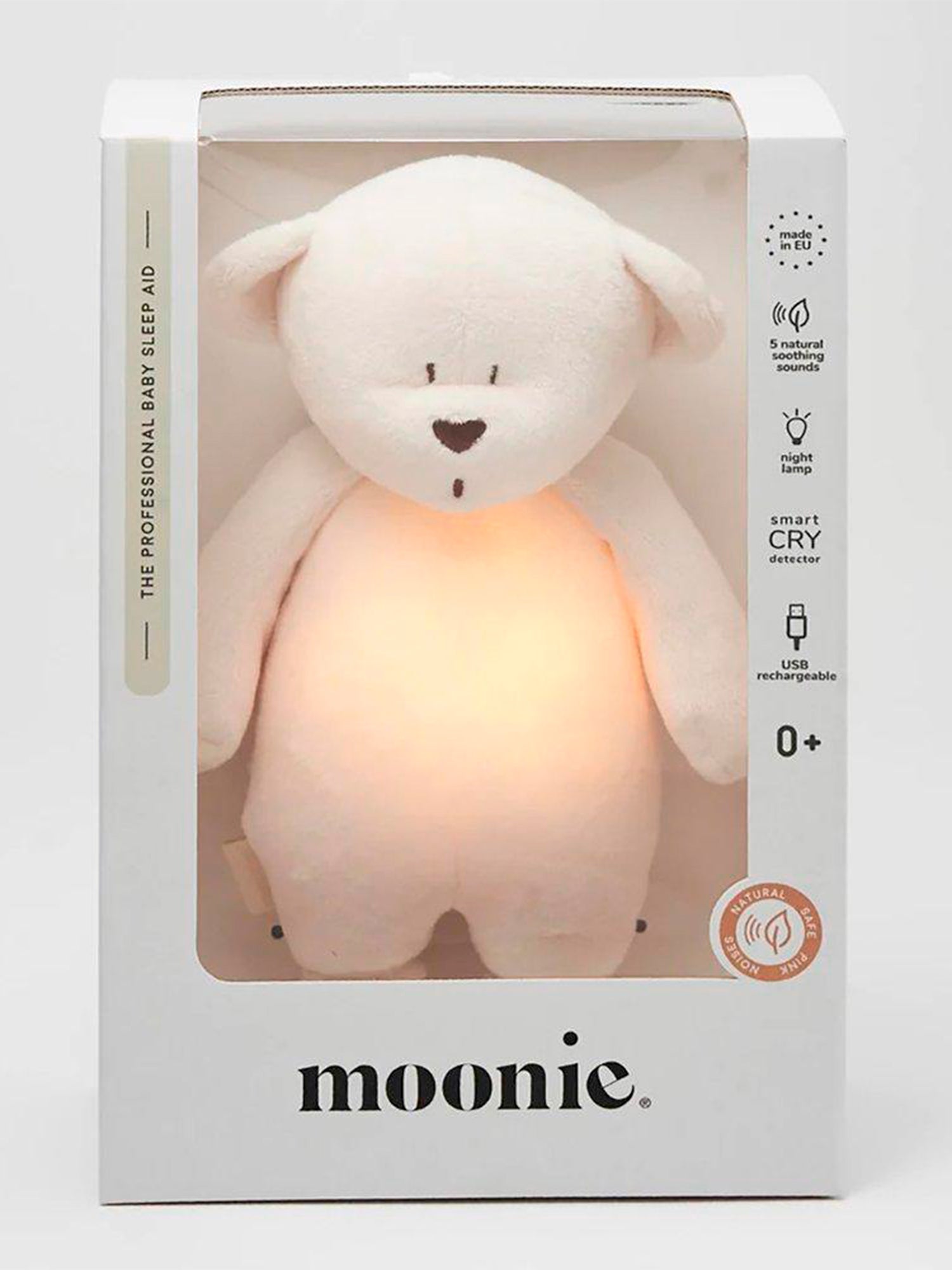 OSO DE PELUCHE LUZ Y SONIDO SAND Moonie KIDSME