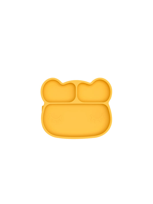 PLATO CON VENTOSA OSO AMARILLO we might be tiny KIDSME