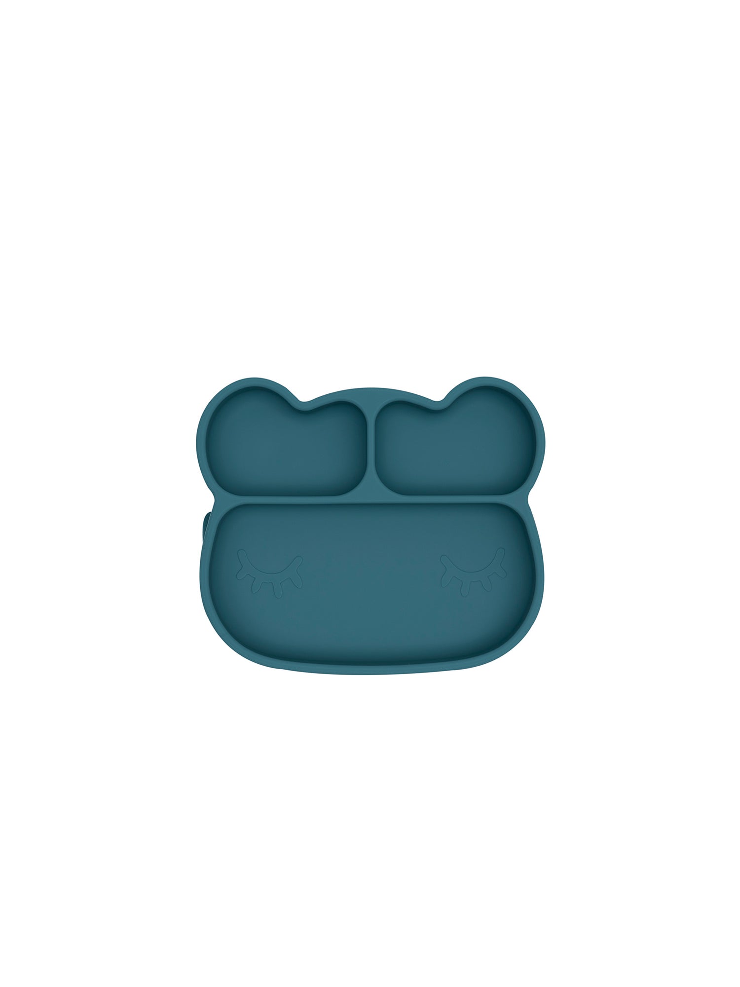 PLATO CON VENTOSA OSO AZUL DUSK we might be tiny KIDSME