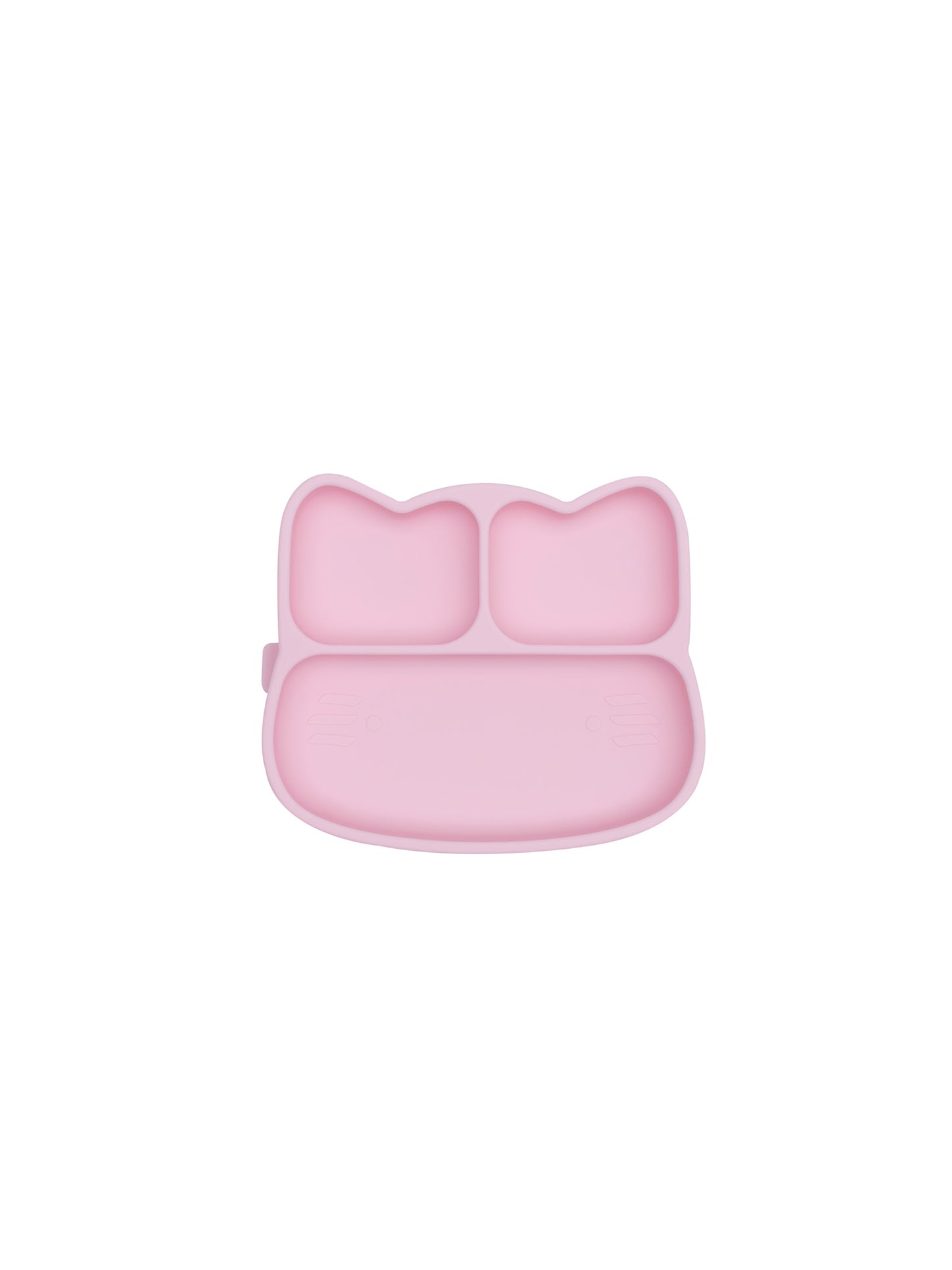 PLATO CON VENTOSA GATO ROSA we might be tiny KIDSME
