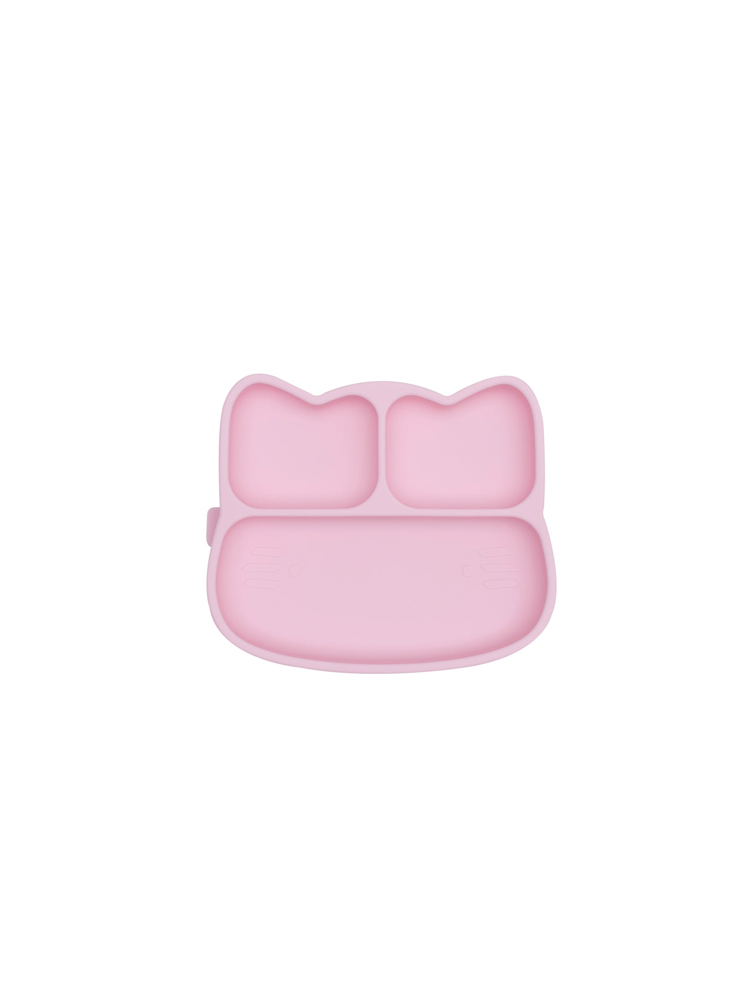 PLATO CON VENTOSA GATO ROSA we might be tiny KIDSME