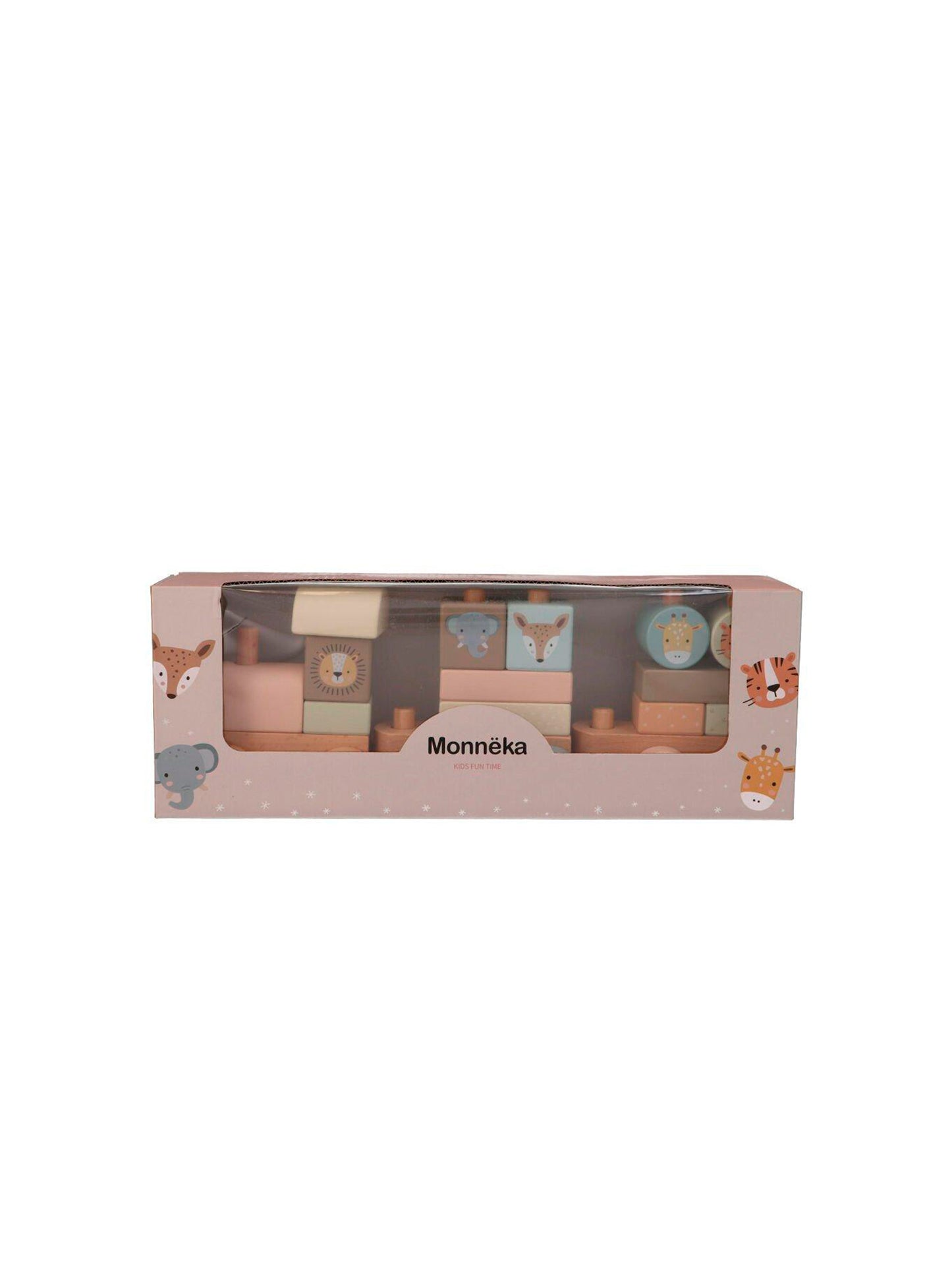TREN NACIMIENTO PERSONALIZABLE ZOO ROSA Monneka KIDSME
