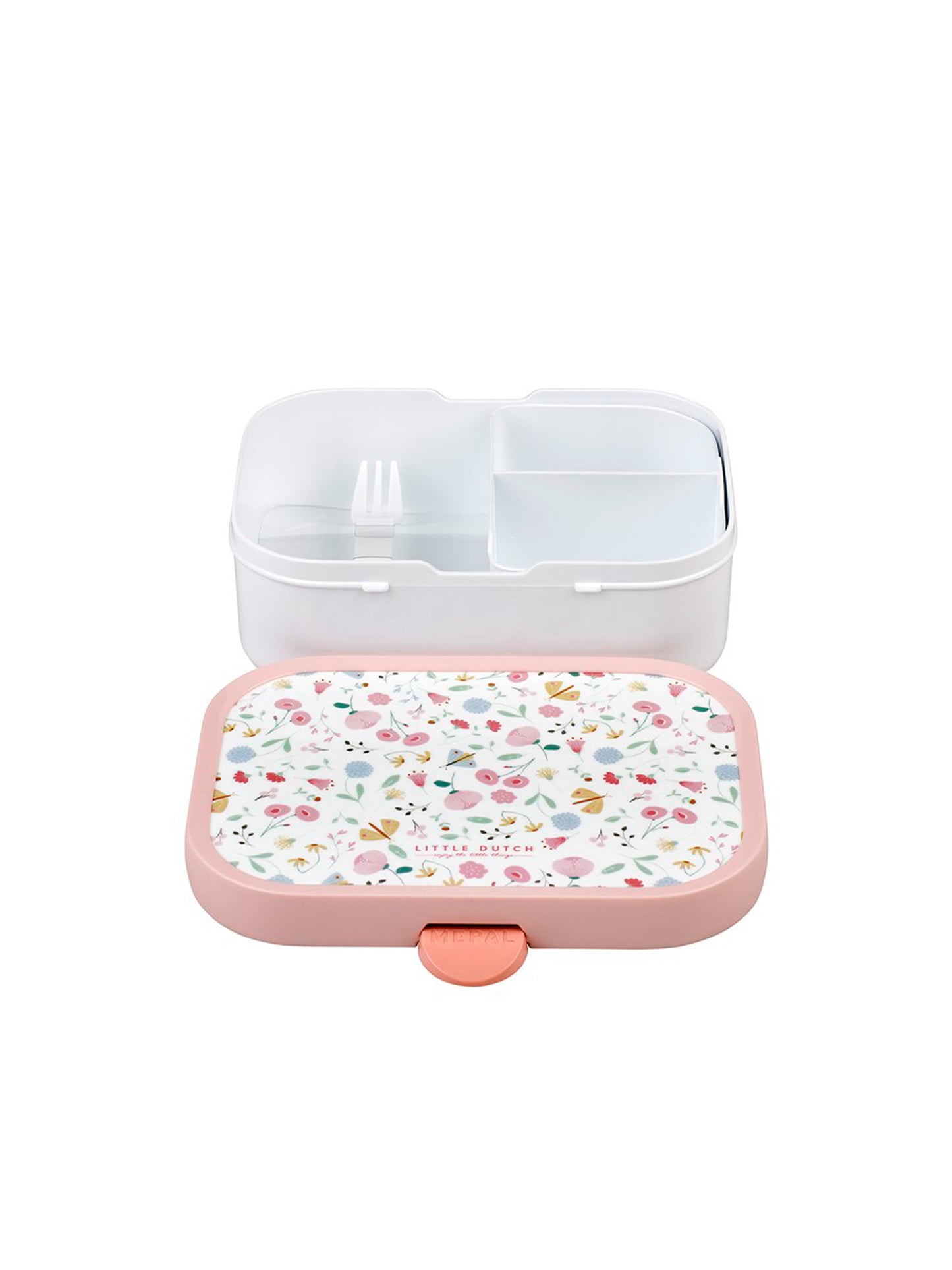 CAJA DE ALMUERZO FLORES Y MARIPOSAS Little dutch KIDSME