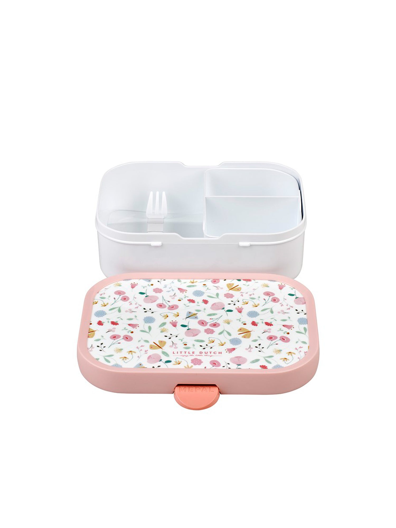 CAJA DE ALMUERZO FLORES Y MARIPOSAS Little dutch KIDSME