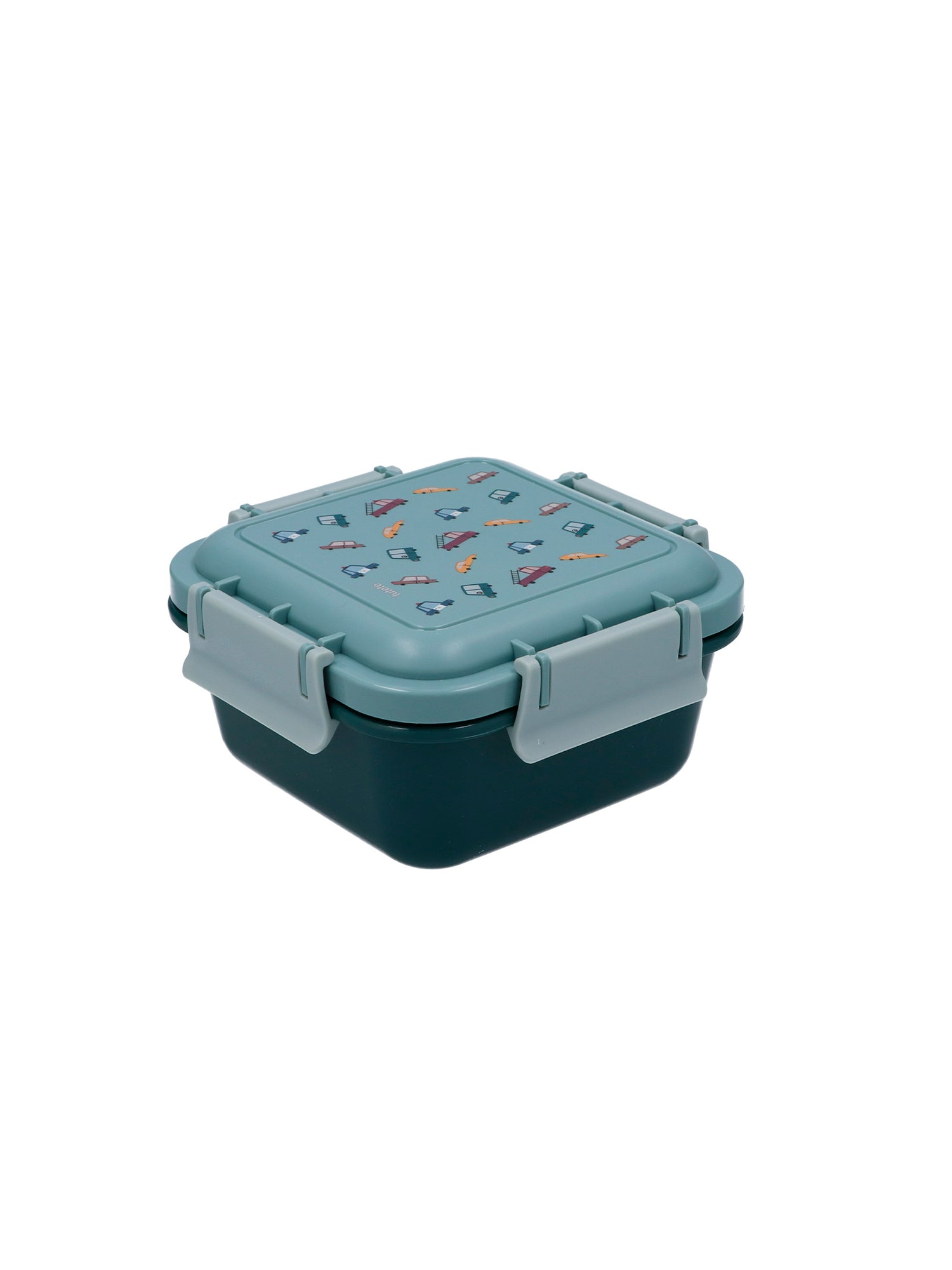 TUPPER-CAJA ALMUERZO GRANDE VINTAGE CARS Tutete KIDSME